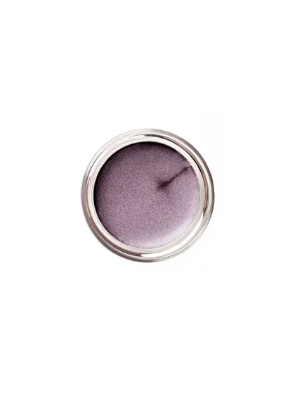 Lilac loses its preciousness and gains major attitude with dusty gray undertones. Skip color below the lash line and load up on mascara for a more wide-awake take.