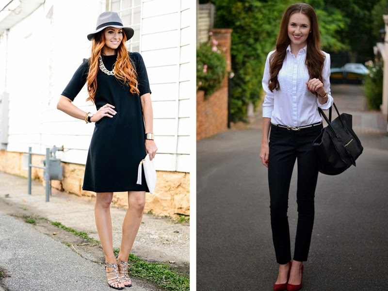 1. Classy is always a win. The easiest way to achieve a rich look is sticking to uniforms! Black straight leg pants or jeans and white shirt and classy heels well matched together will create a really good look. Or why not to rock a conservative ladylike black dress with minimalistic accessories? Every girl has that ‘little black dress’ in the closet. With some pearls, it’s dynamite.