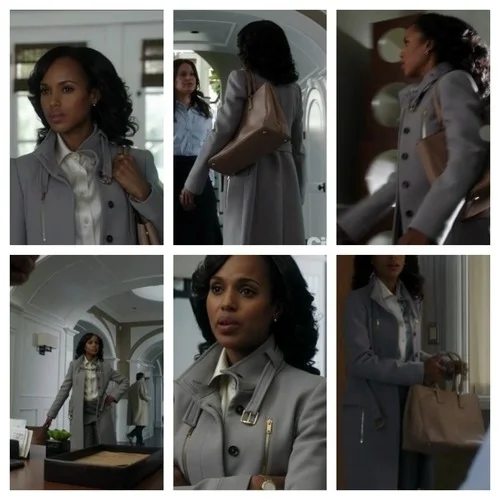 abc.go.com Episode : Season 2, Episode 9, “Blown Away” Designer : Gucci coat Why it was chosen : “It was the most expensive thing we had in her closet. We always say it’s a little Casablanca , but she’s Humphrey Bogart.” Fun Fact : This is the piece of fashion that fans ask about most frequently.