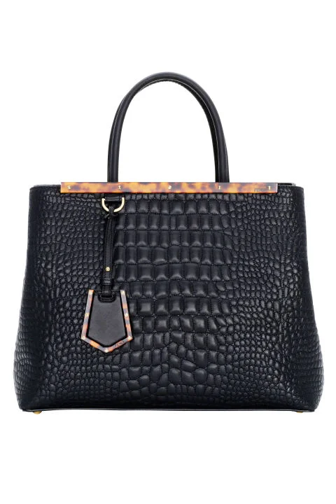 Fendi bag, $2,750, similar styles available at shopBAZAAR.com . COURTESY FENDI