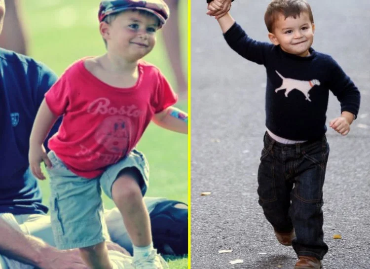 BENJAMIN BRADY Benjamin is definitely going to be a heartbreaker when he grows up, following the footsteps of his Hollywood parents Gisele Bundchen and Tom Brady. This tiny man often wears graphic knits, jeans, and great shoes. He often is recognized for his tousled hair and bright smile, however.