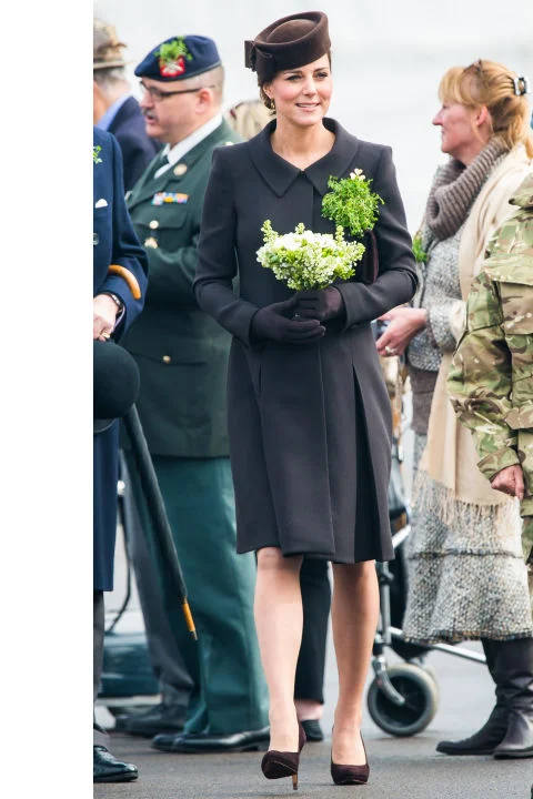 What: Catherine Walker coat When: March 17 Where: Attending a St. Patrick's Day Parade