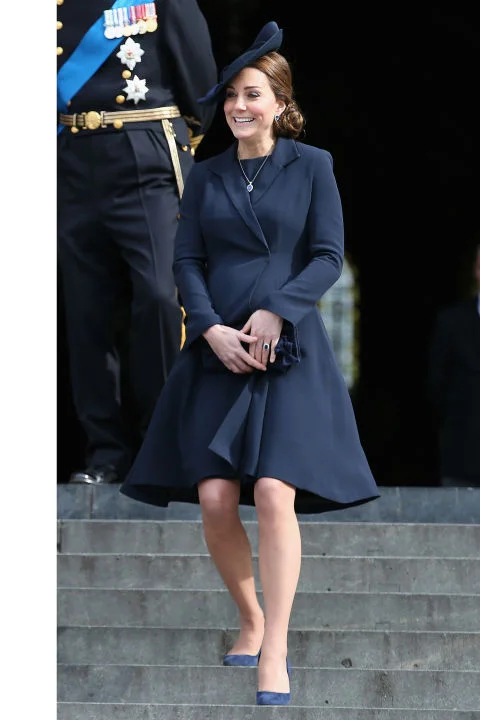 What: Beulah London coat When: March 13 Where: Attending a Service of Commemoration for British troops formerly stationed in Afghanistan at St. Paul's Cathedral