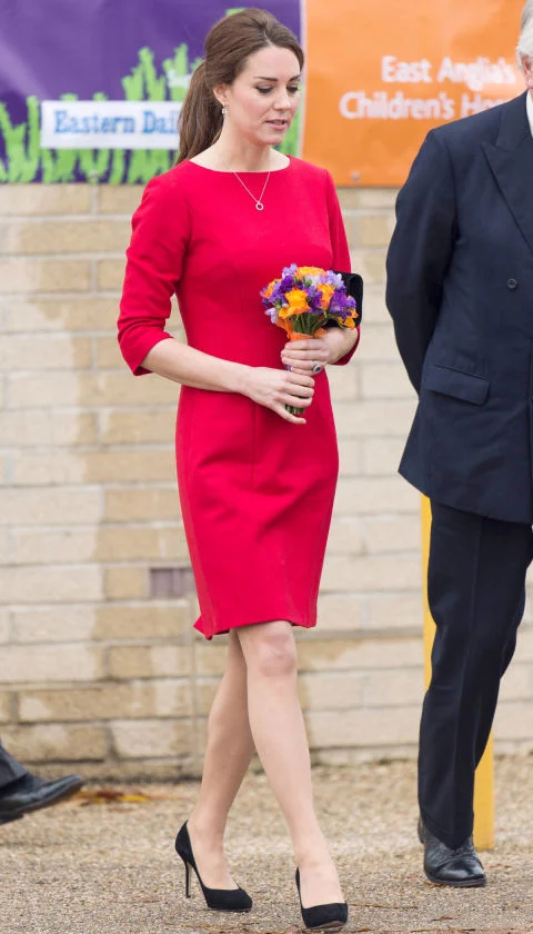 What: Katherine Hooker dress When: November 25 Where: East Anglia's Children's Hospices (EACH) in Norfolk GETTY IMAGES