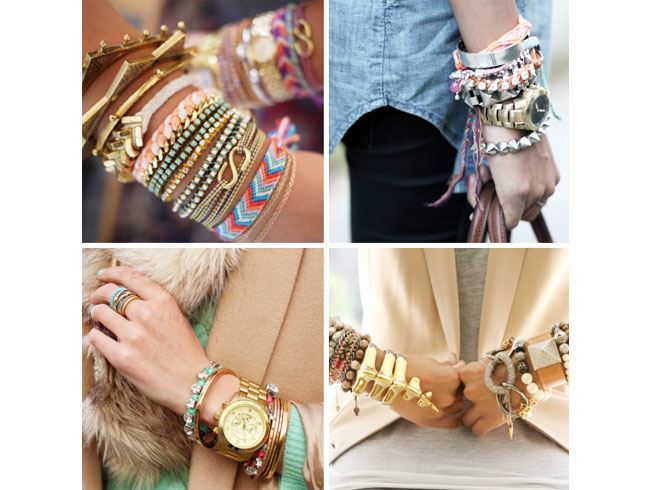 You can never have enough of them! It’s time to release your inner Coachella love. Bring out all the arm cuffs and arm bands that you had stashed so long. Whether you are stacking them on your wrist or flaunting them higher up in your arms, this is the season of arm candies. Get them all out, but remember too much of everything is bad! Don’t load your arms and hands with everything. Choose with care and mix and match with love.