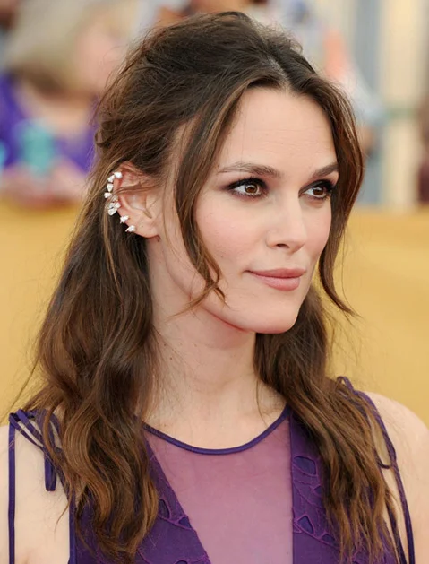 Yep, it’s the same Repossi ear cuff that Keira Knightley wore to this year’s SAG Awards.
