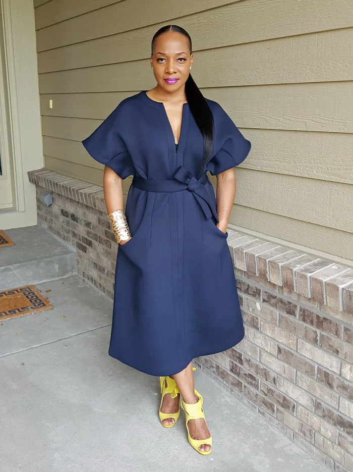 @ AshleesGram wrote, “I like this a lot The fashion bloggers you usually pick seem to all look the same (blogger starter kit) ripped jeans, strappy sandels, and flannel shirts with a attitude pose to boot.lol This woman is giving me mature, stylist, classy, sophisticated lady! Kudos.”
