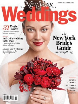 AS SEEN IN NY WEDDINGS MAGAZINE