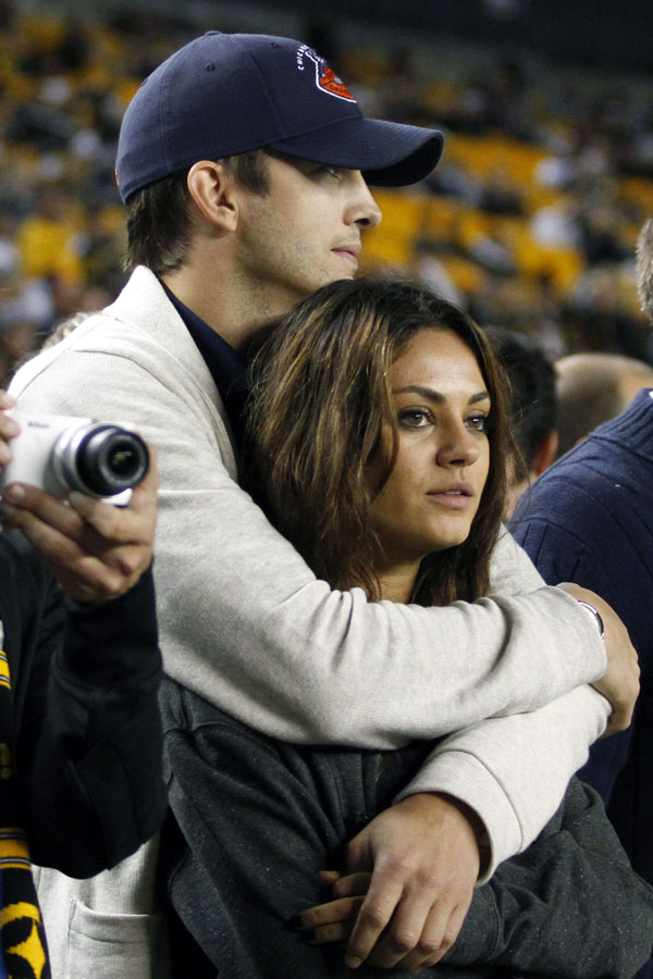 Ashton Kutcher and Mila Kunis