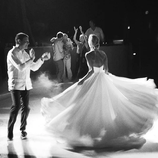 Dancing at the reception. Photo: Mary Katrantzou/Instagram