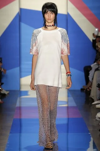 Baja East For the bride whose role model is Joan Jett, the CFDA/ Vogue Fashion Fund finalists offer a T-shirt wedding dress with flair. Photo: Feudiguaineri.com