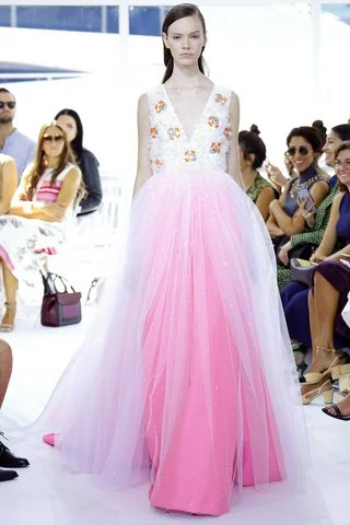 Delpozo The fantasy wedding dress of every little girl is realized, but with better materials and demi-couture embellishments. The only thing missing is the crown—and Ken. Photo: Indigitalimages.com