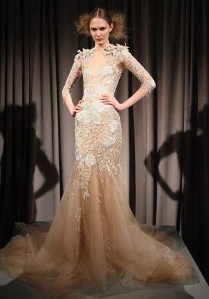 Behati Prinsloo Marchesa Inspired Wedding Dress. Marchesa