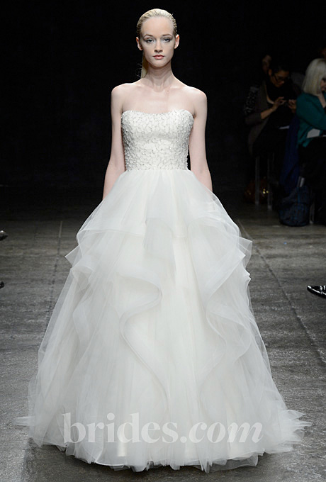 Alvina Valenta Gown by Alvina Valenta Browse more Alvina Valenta wedding dresses. Photo: Steve Eichner