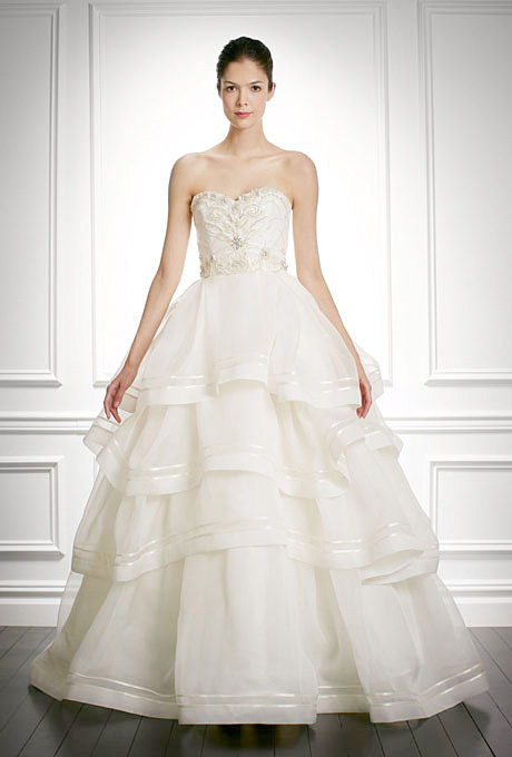 Carolina Herrera Gown by Carolina Herrera Browse more Carolina Herrera wedding dresses. Photo: Courtesy of Carolina Herrera