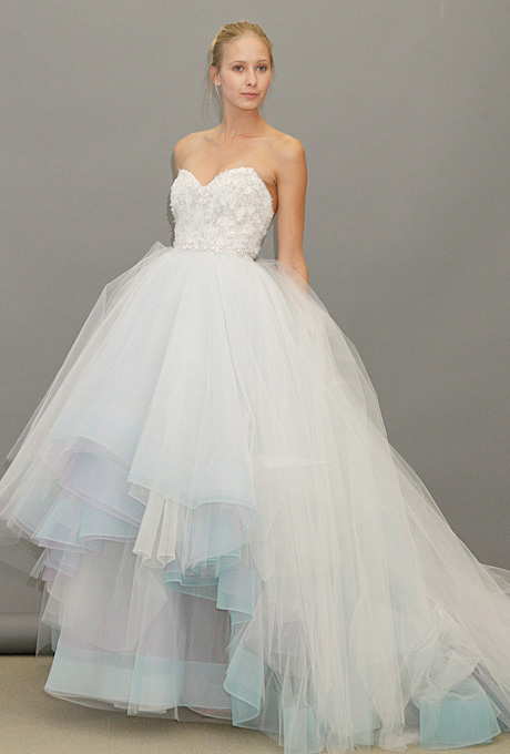 Lazaro Gown by Lazaro Browse more Lazaro wedding dresses. Photo: John Aquino