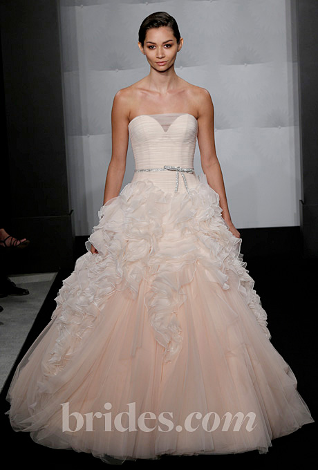 Mark Zunino Gown by Mark Zunino Browse more Mark Zunino wedding dresses. Photo: John Aquino