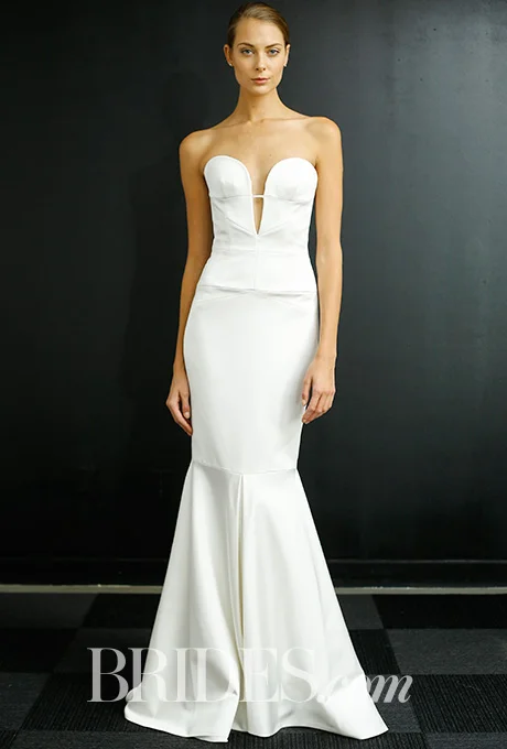 Wedding dress by J. Mendel Photo: Luca Tombolini / Indigitalimages.com less