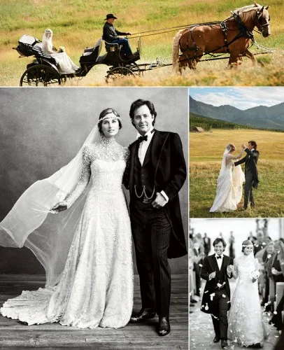 Fashionable. What else could you expect from the son of Ralph Lauren on his wedding to Lauren Bush back in 2011. Very elegant, and very timeless too. Another wedding inspiration that only deserves to be talked about a lot.