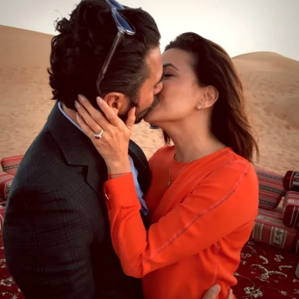 Eva Longoria And Jose Antonio Baston Engaged Bridal Hair And