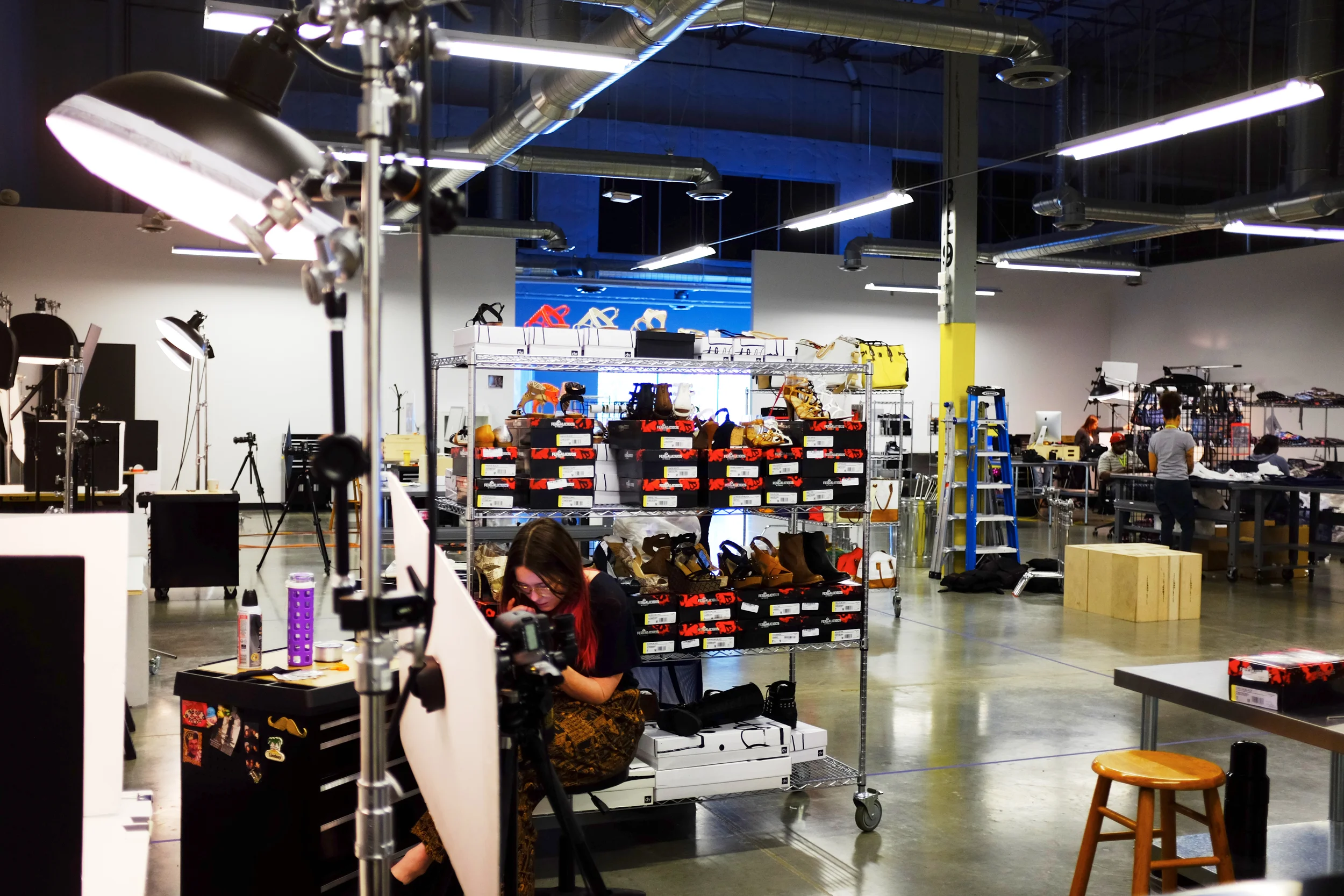 Packed studio