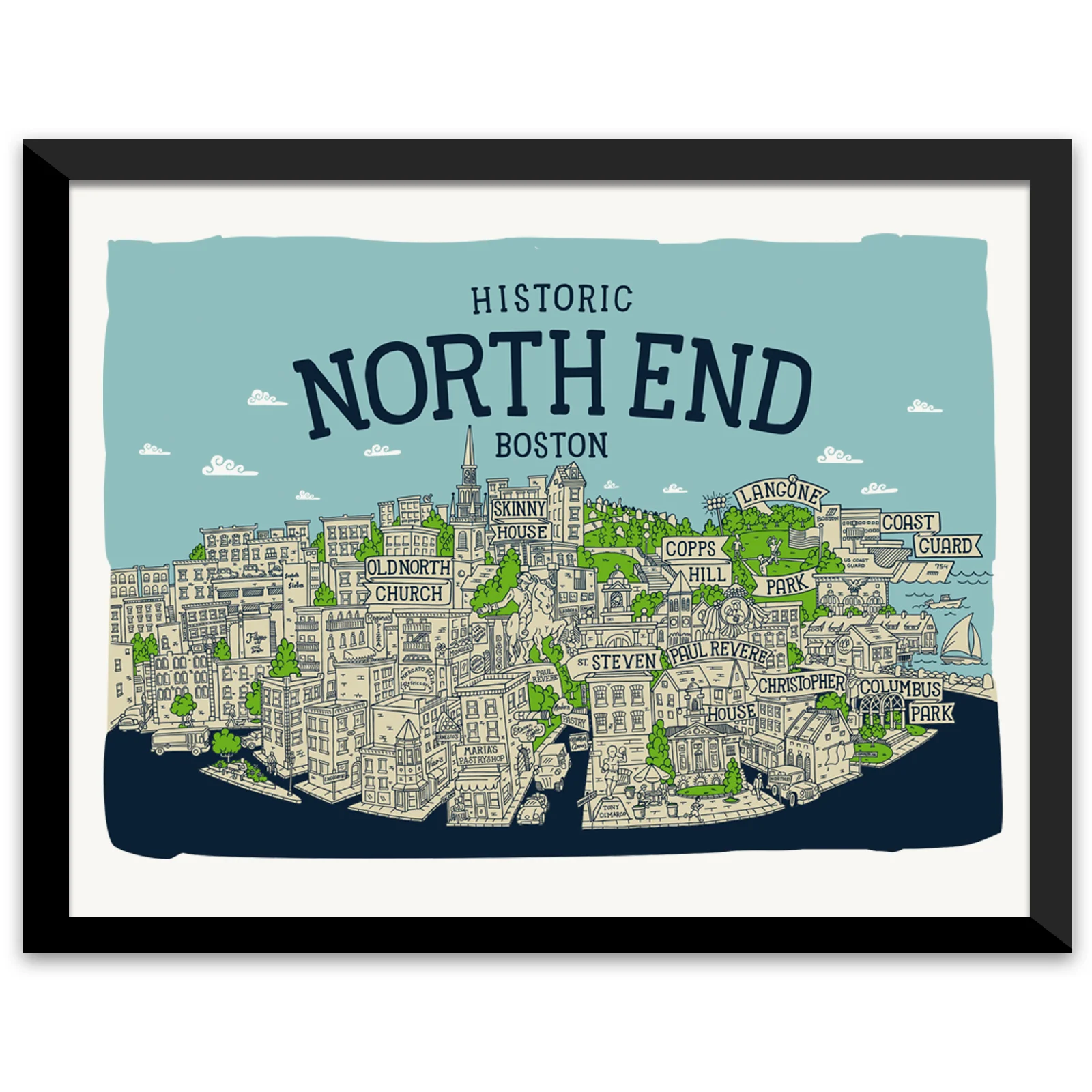 Historic North End Boston