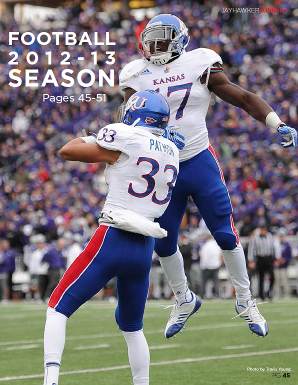 football divider / Jayhawker Annual Magazine