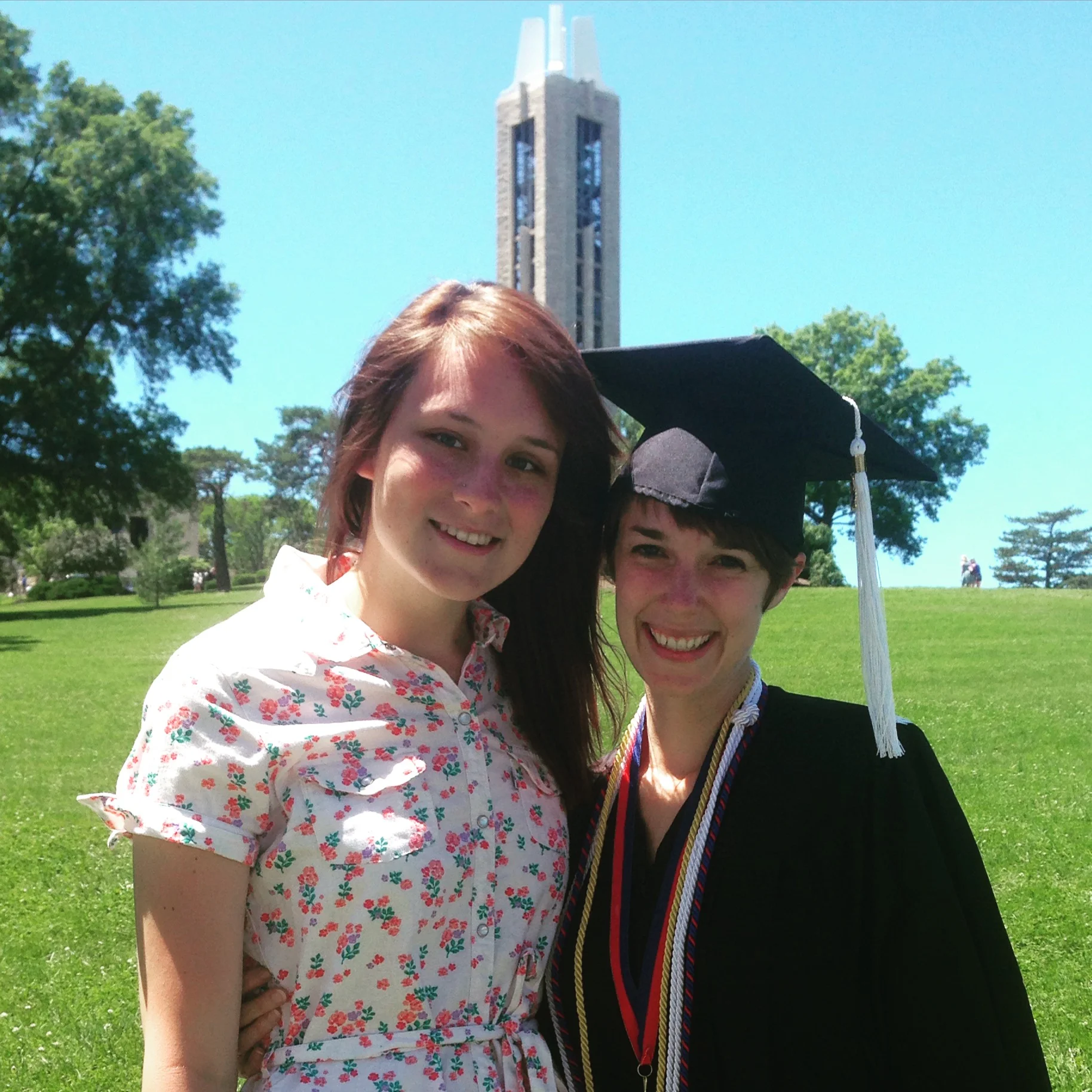 She did it! Kristina graduated from KU, and she's moving to Seattle in August. She's my lifeline, and I'm so happy the Universe brought us together in Lawrence.