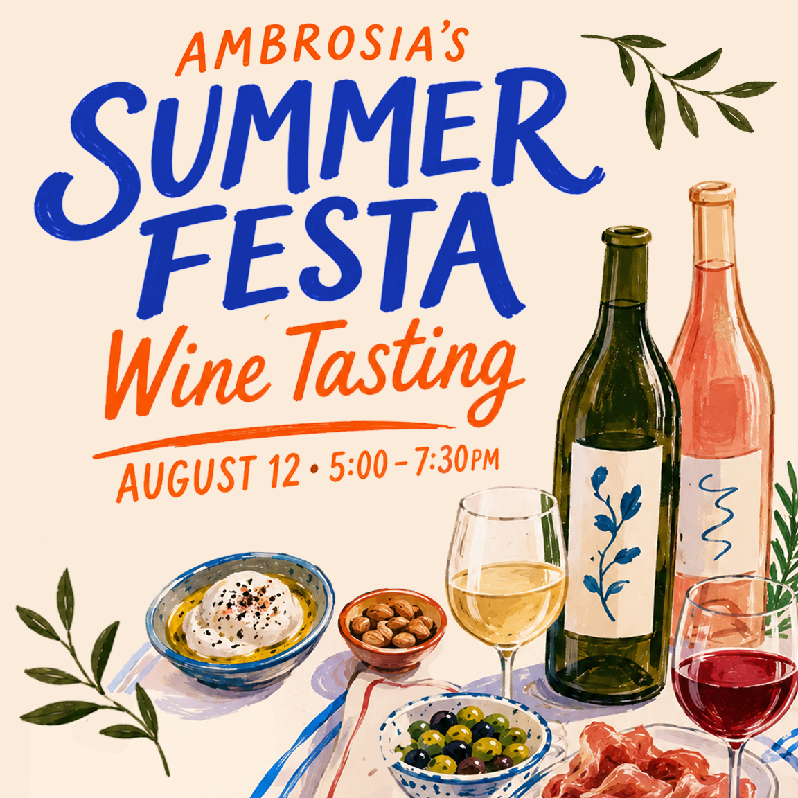 Summer Festa Wine Tasting