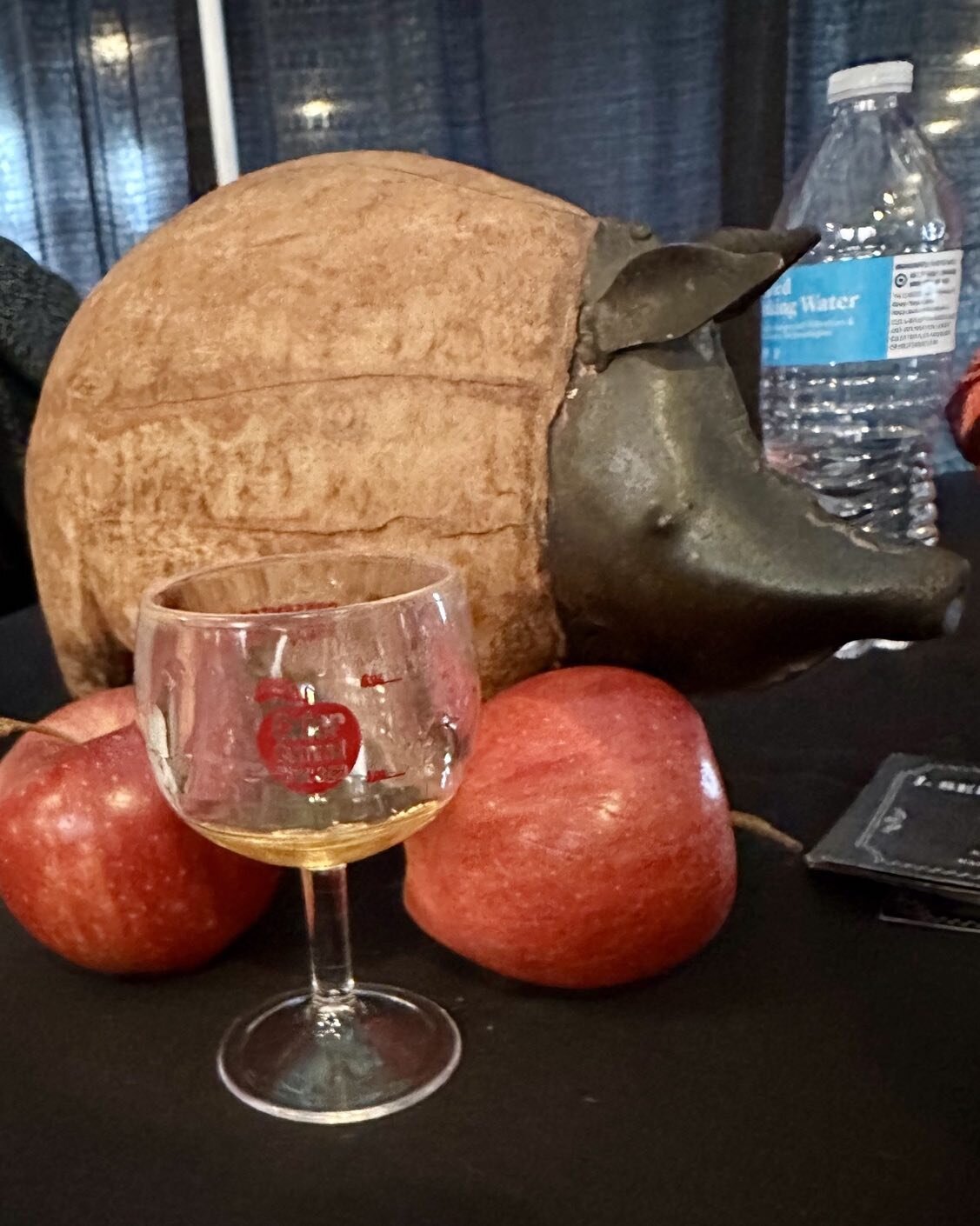 This photo does not do this little piggy at the J Seeds Apple Cider Booth justice&hellip;.but then again, their whiskey pour is helping me care a little less about how precise my photos are&hellip;.@chicagocidersummit