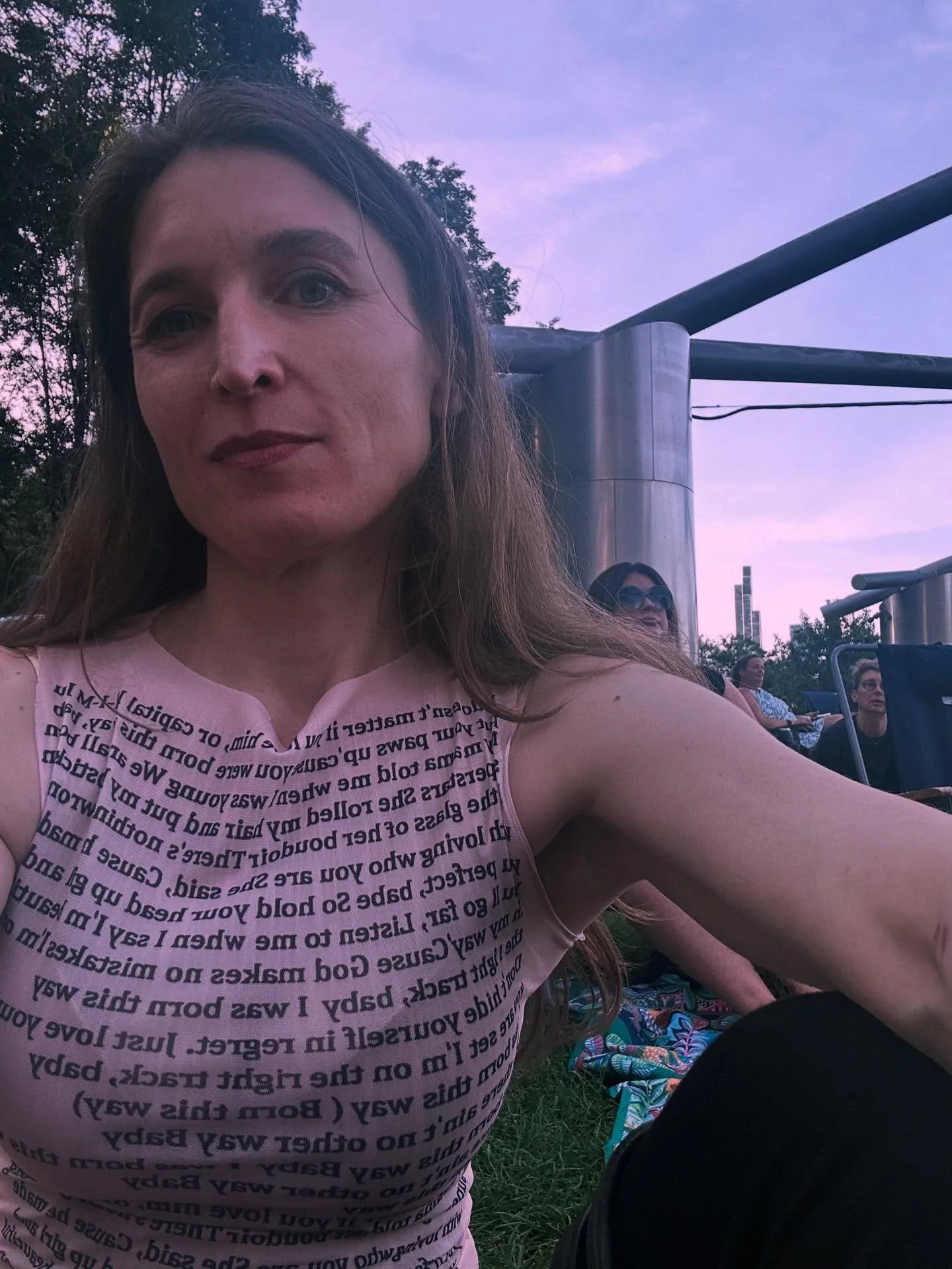 Couldn&rsquo;t resist the call of the 190s, Melissa Etheridge, Indigo Girls, my amazing BFF, and a lakefront full of Bois and their Femmes&hellip;..