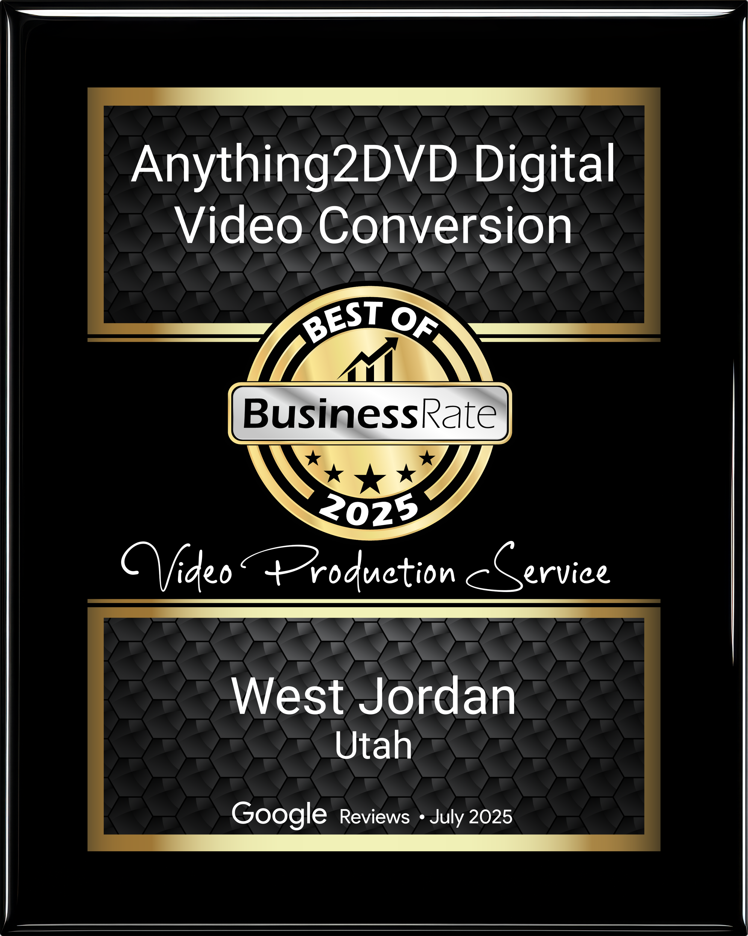 Award-Winning Video Services