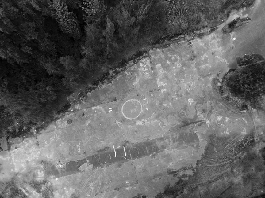 Tree Circumference IV Sawdust Ring, Willamette Cove Superfund Site, Portland, OR Collaborative photo with Kurtis Hough