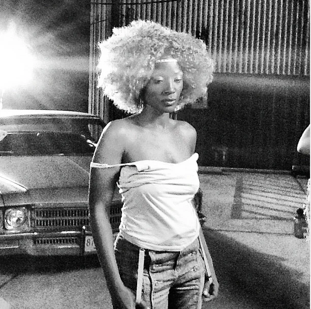 Yolonda behind the scenes:discolady.jpg
