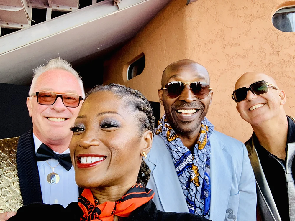 Selfie with Rob Morgan, P. David Ebersole & Todd Hughes