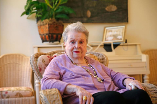 New Orleans restaurant matriarch Ella Brennan, 91, is the latest star of a food-centric documentary. (AP Photo/Gerald Herbert)