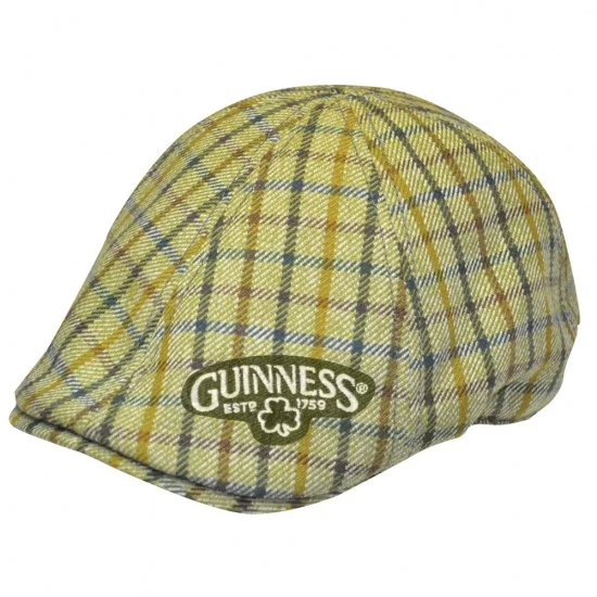 Guinness Plaid Wool Ivy Cap.jpg