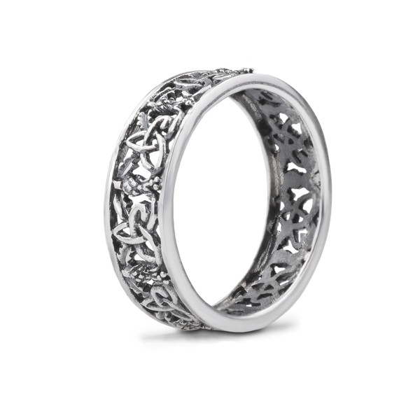 Outlander' Silver Ring — Irish Moon