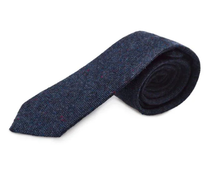 Tweed Tie Navy with Red Flecks(71535).jpg