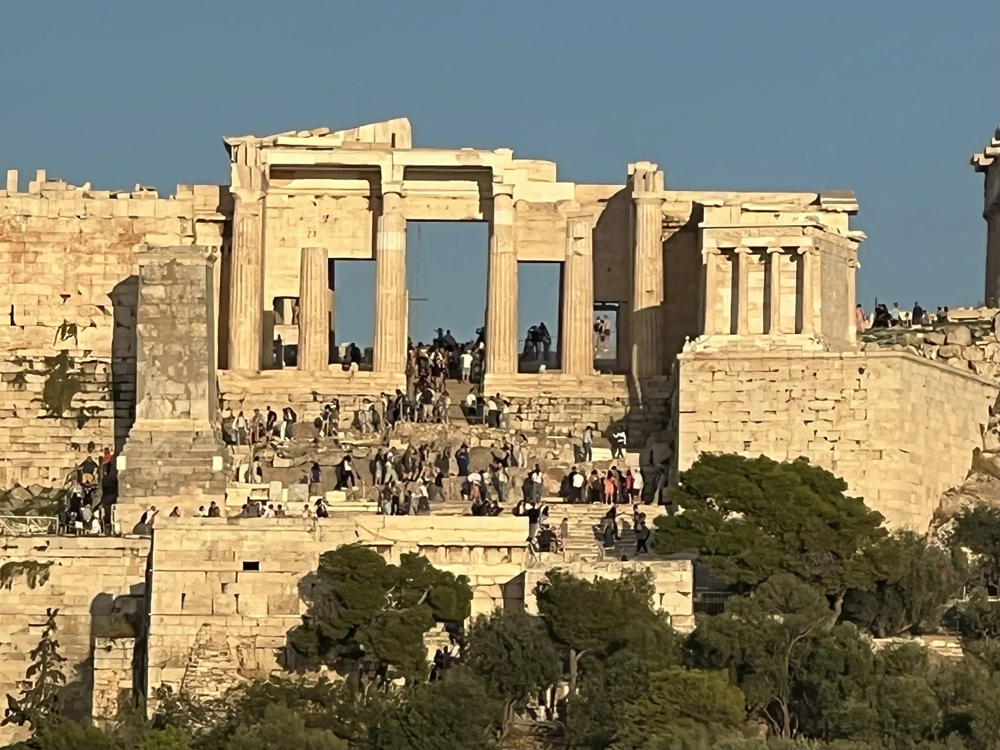 West facade detail, Erechtheion