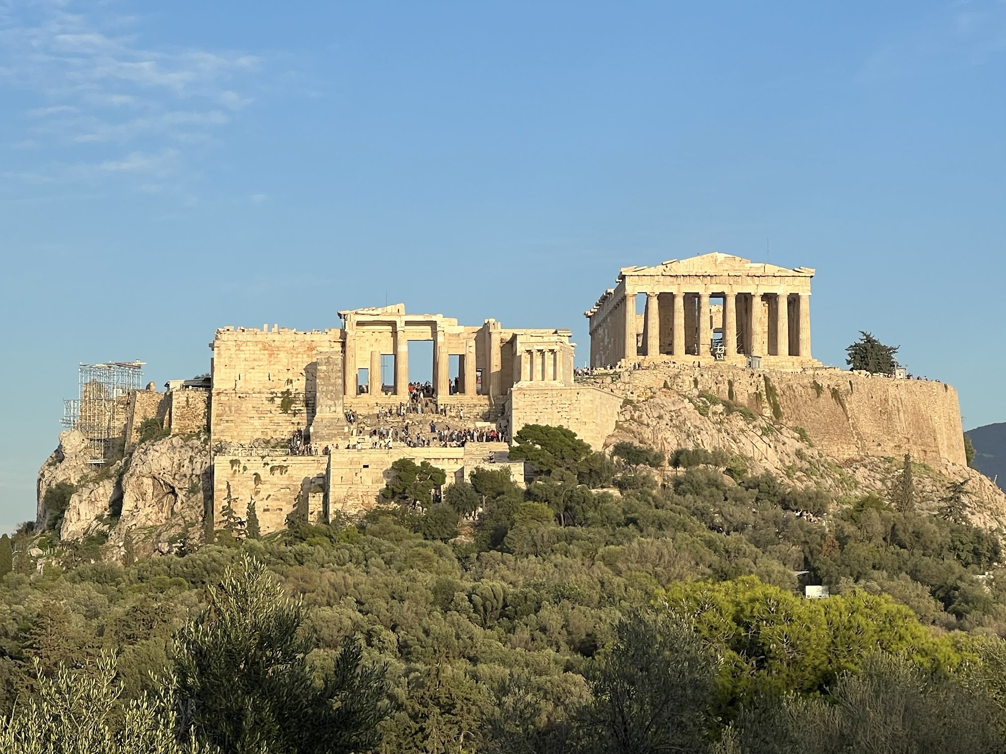View of Acropolis from the Pnyx
