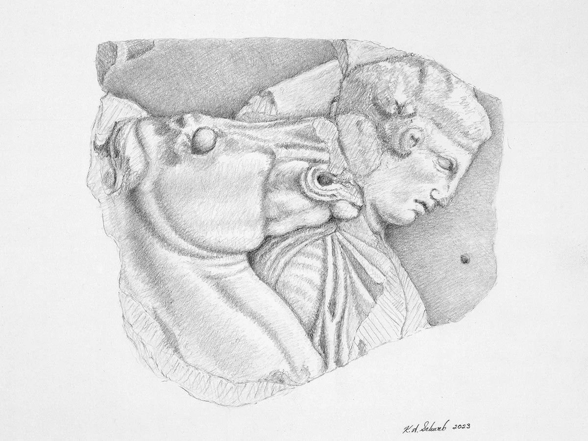 Horse and Rider fragment