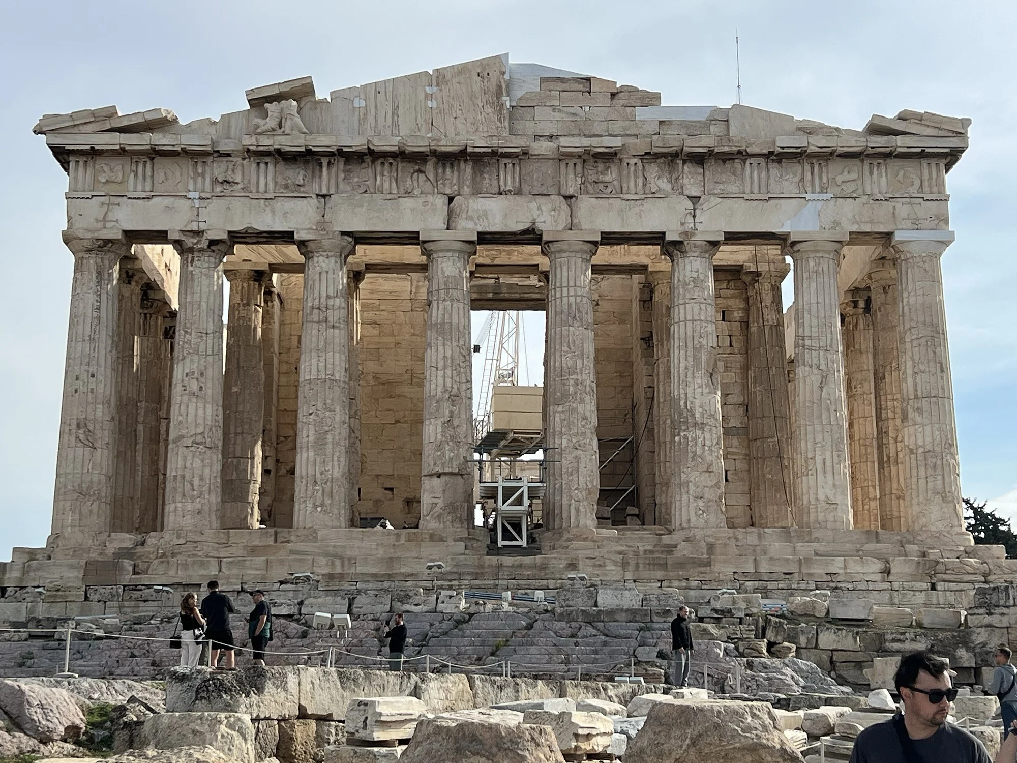 Parthenon west facade