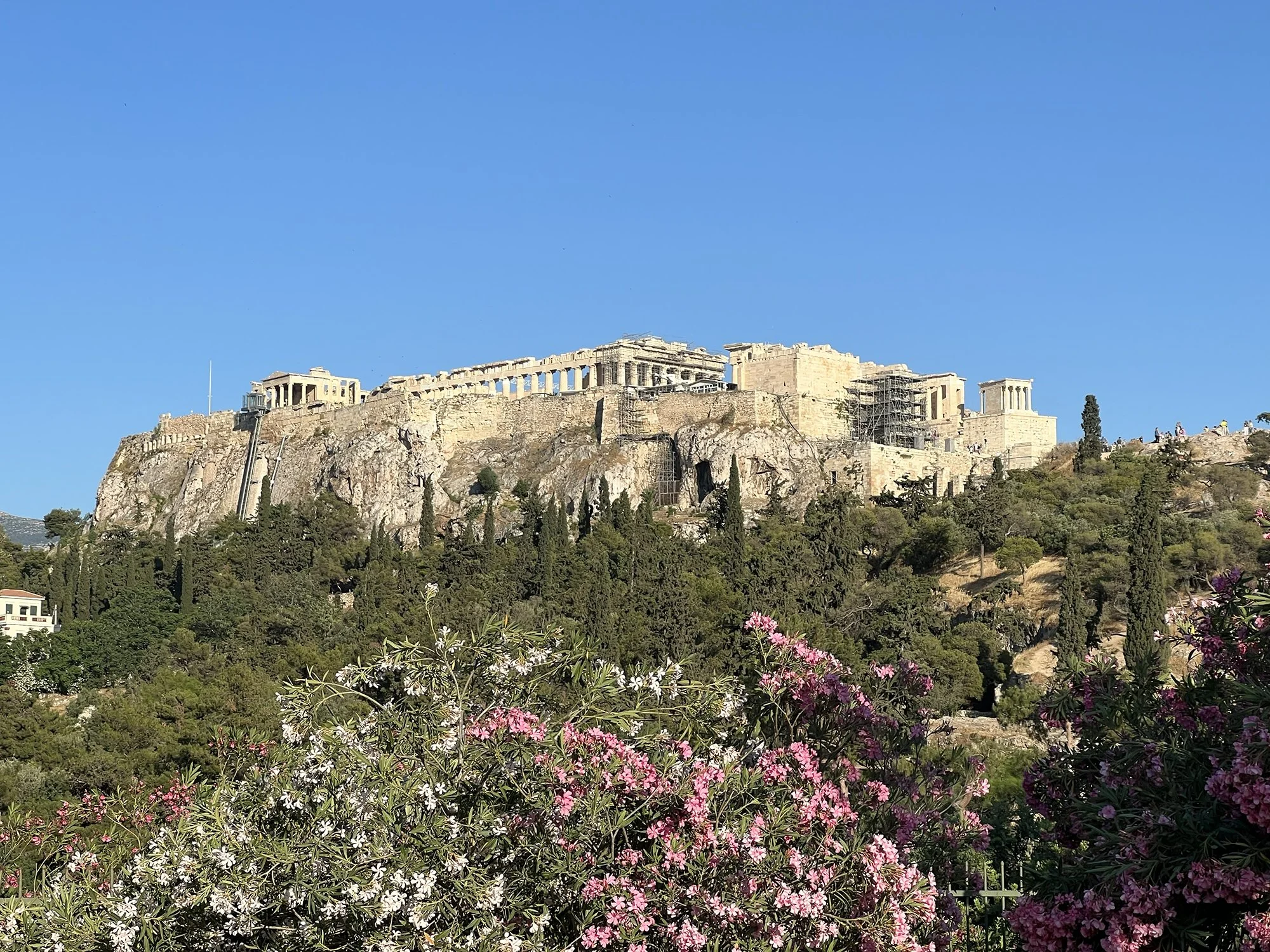 Acropolis from the northwest