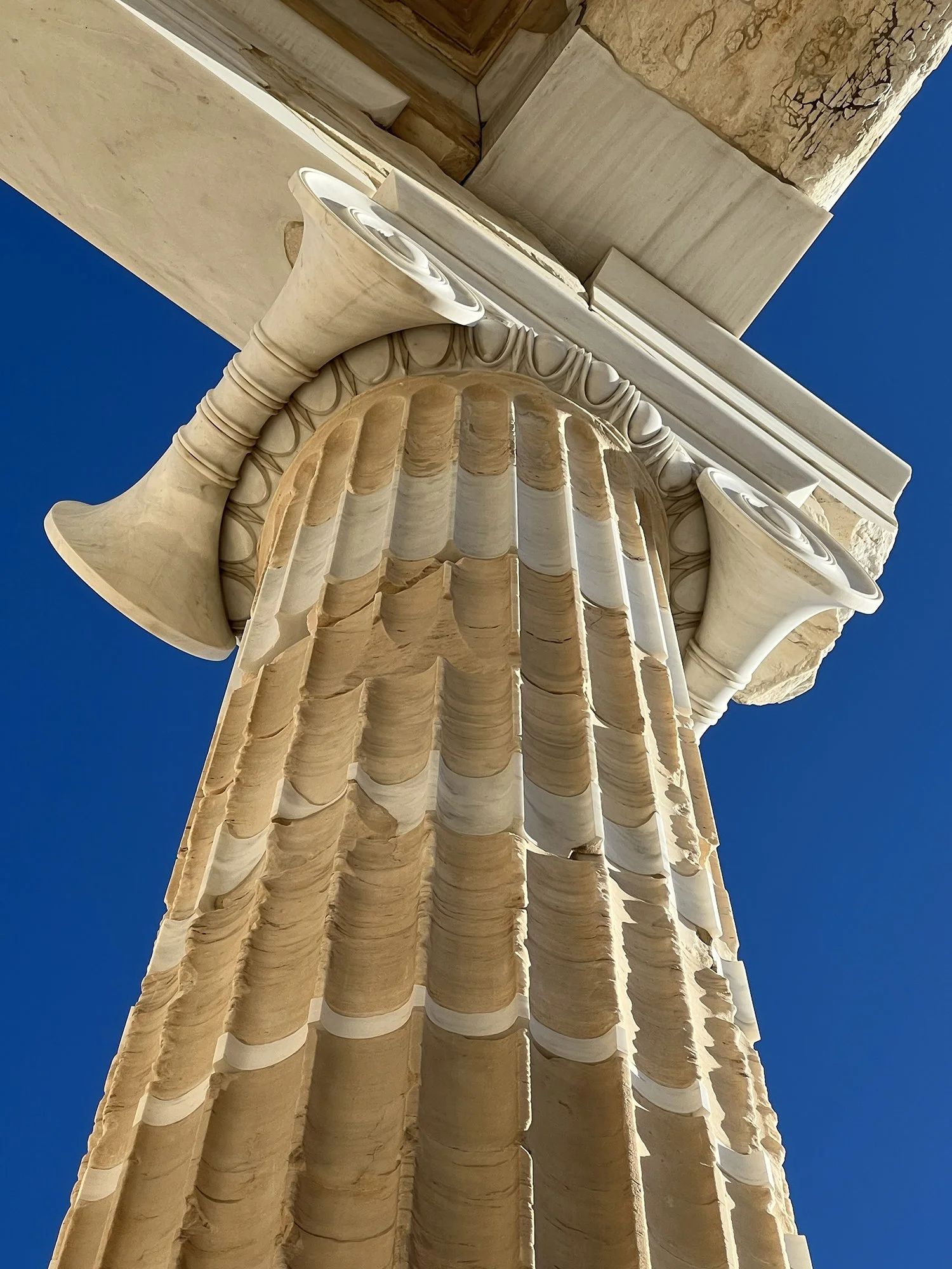 Ionic column, Propylaia
