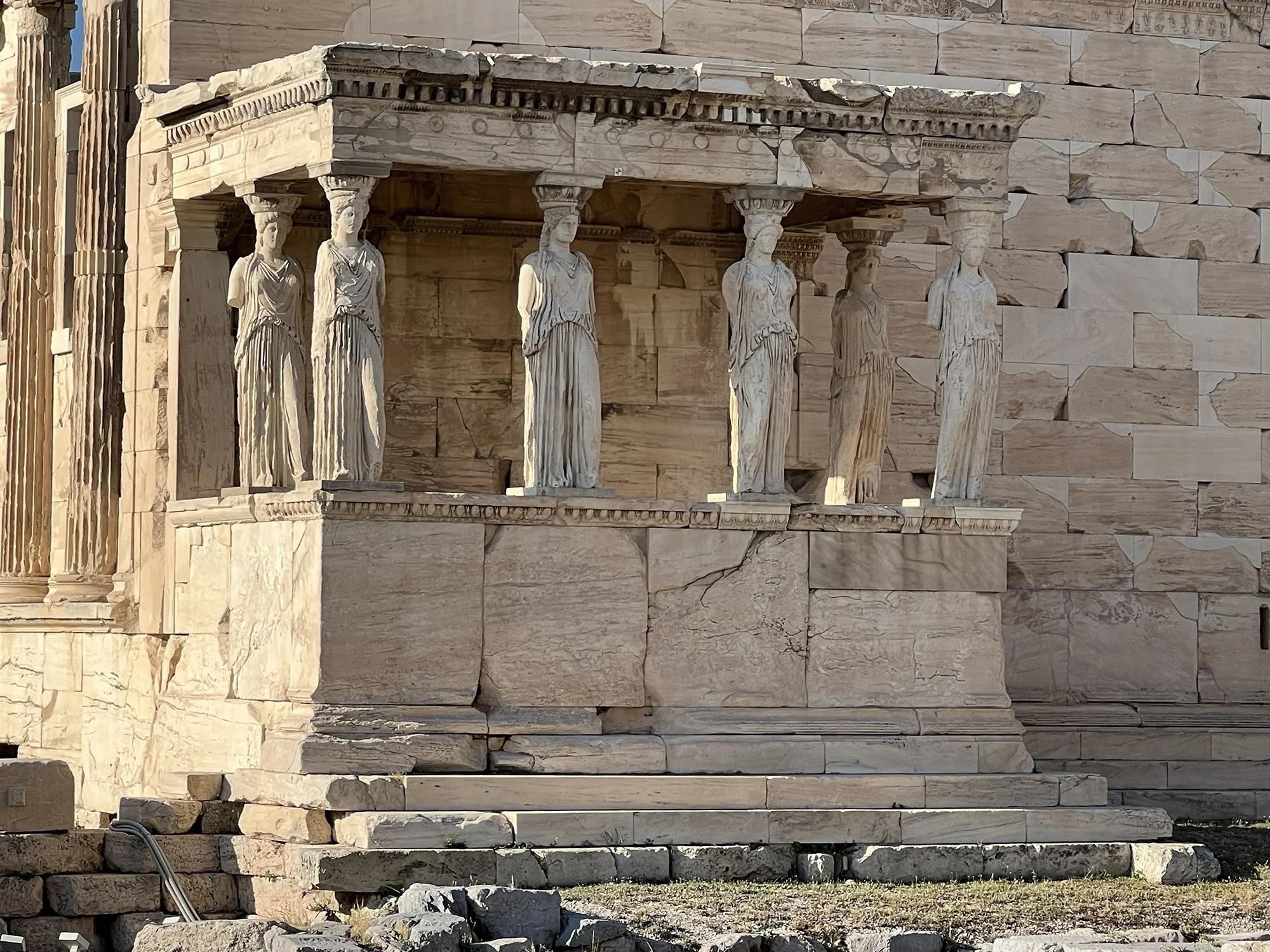 Caryatids, Erechtheion