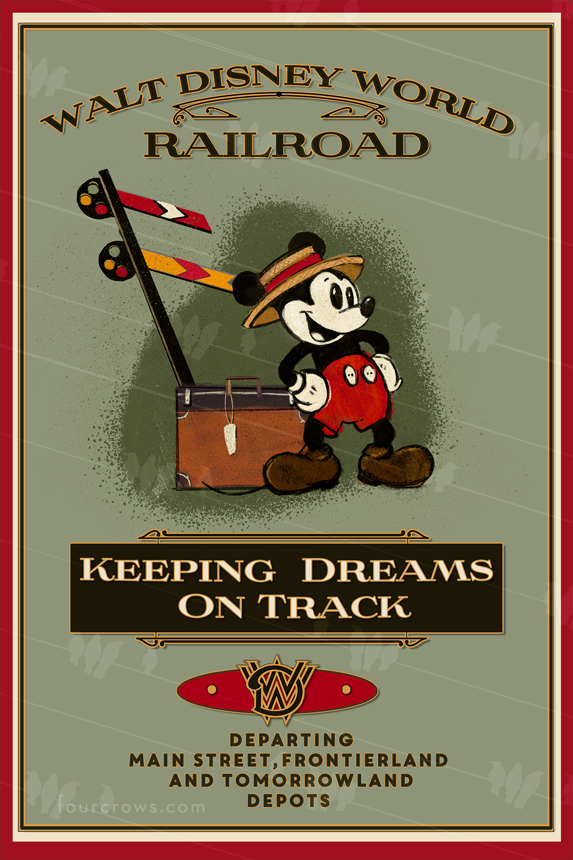 On Track With Mickey