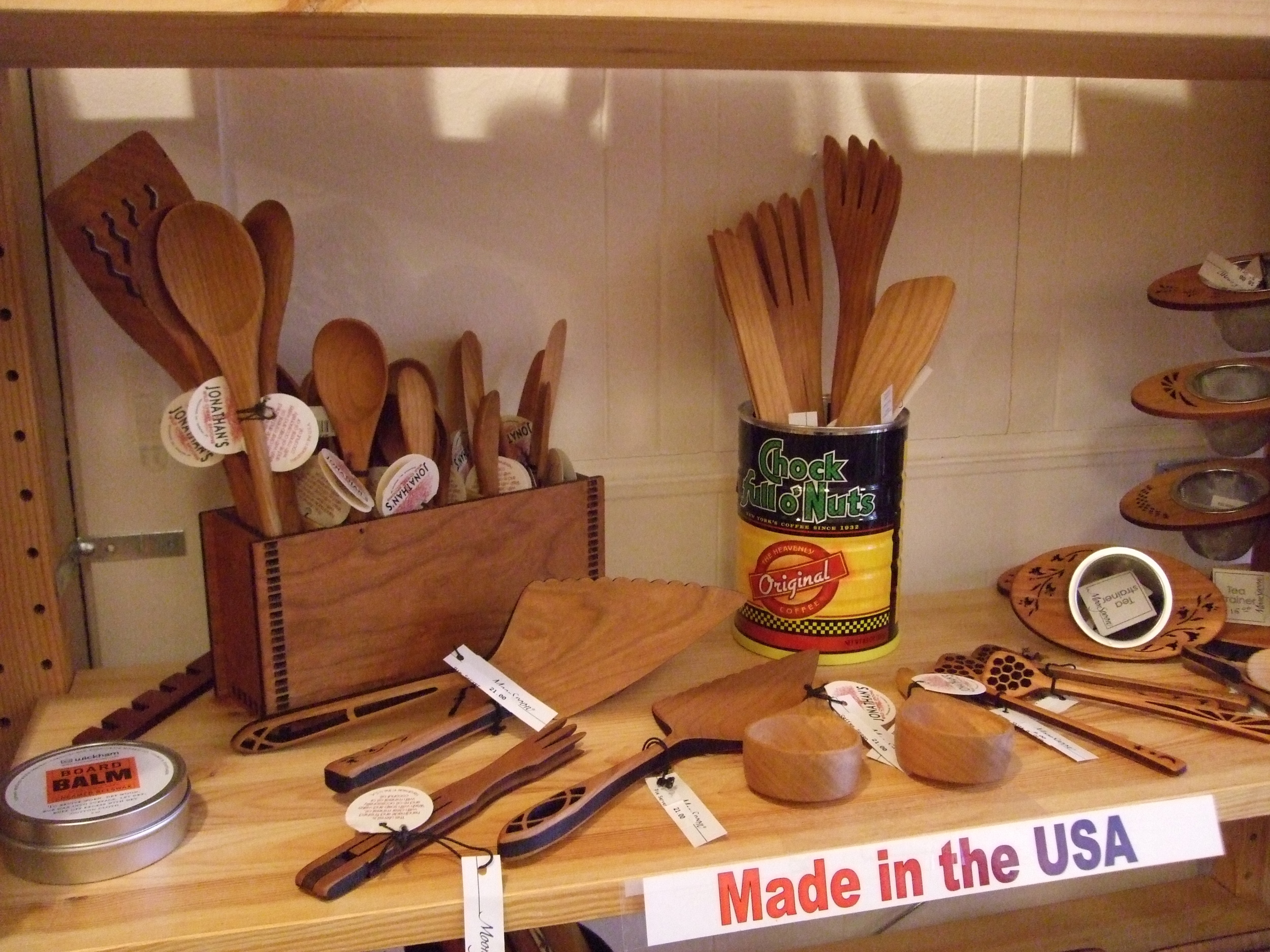 Wooden Utensils Made in USA
