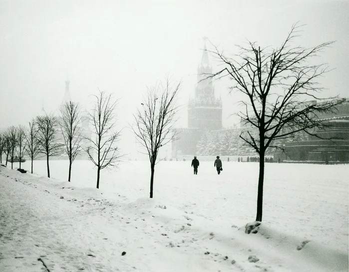 Red Square in winter