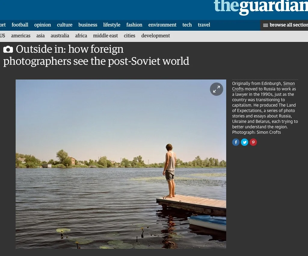 In the Guardian's list of 25 foreign photographers in the former Soviet Union